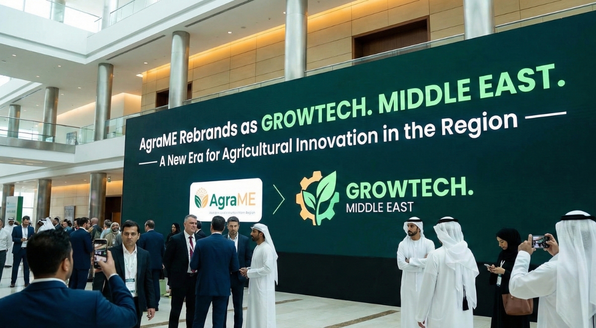AgraME Rebrands as GROWTECH. MIDDLE EAST — A New Era for Agricultural Innovation in the Region
